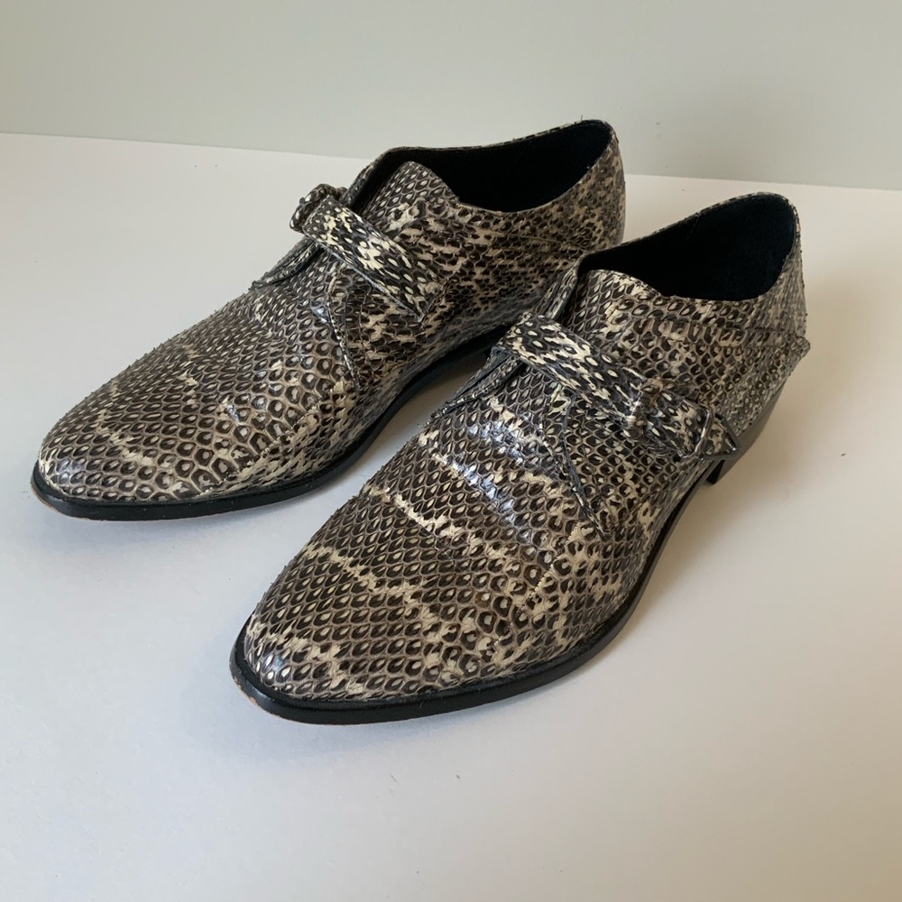 Dolce Vita Python Print Leather Loafer, Size 9 - image 2